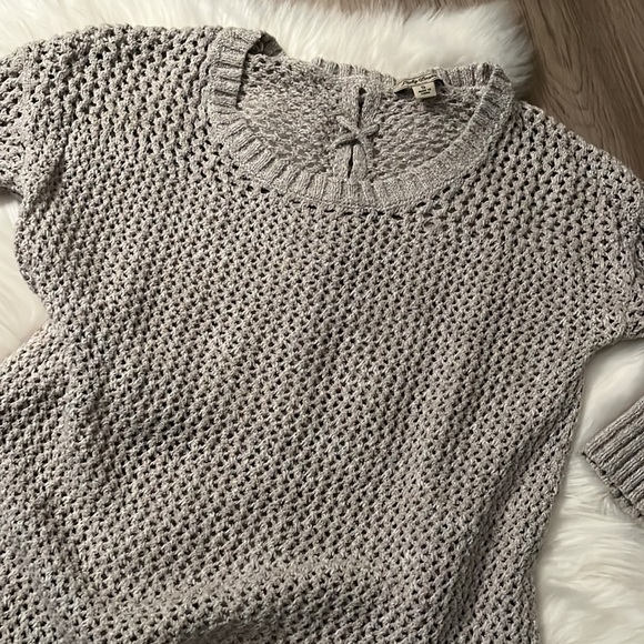 NWOT Lucky Brand Mesh Sweater - Picture 2 of 6